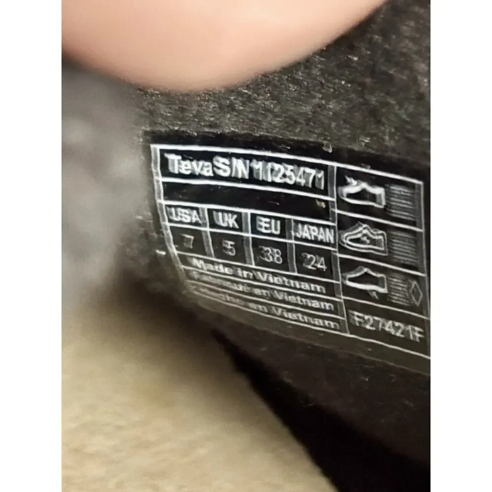 Teva reember shoes